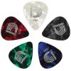 imageDAddario Celluloid Guitar Picks  Guitar Accessories  Guitar Picks for Acoustic Guitar Electric Guitar Bass Guitar  Natural Feel Warm Tone  Green Extra Heavy 125mm Heavy 10packAssorted