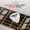 imageDAddario Celluloid Guitar Picks  Guitar Accessories  Guitar Picks for Acoustic Guitar Electric Guitar Bass Guitar  Natural Feel Warm Tone  Green Extra Heavy 125mm Heavy 10packBlack