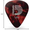 imageDAddario Celluloid Guitar Picks  Guitar Accessories  Guitar Picks for Acoustic Guitar Electric Guitar Bass Guitar  Natural Feel Warm Tone  Green Extra Heavy 125mm Heavy 10packRed