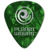 imageDAddario Celluloid Guitar Picks  Guitar Accessories  Guitar Picks for Acoustic Guitar Electric Guitar Bass Guitar  Natural Feel Warm Tone  Green Extra Heavy 125mm Heavy 10packGreen