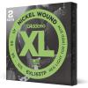 imageDAddario Electric Bass Guitar Strings XL Nickel EXL160 Medium Gauge 50105 Long Scale 4String Set Pack of 1Long Scale