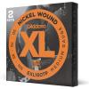 imageDAddario Electric Bass Guitar Strings XL Nickel EXL160 Medium Gauge 50105 Long Scale 4String Set Pack of 1Long Scale