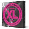 imageDAddario Electric Bass Guitar Strings XL Nickel EXL160 Medium Gauge 50105 Long Scale 4String Set Pack of 1Long Scale