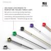 imageDAddario Electric Bass Guitar Strings XL Nickel EXL160 Medium Gauge 50105 Long Scale 4String Set Pack of 1Medium Scale