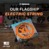 imageDAddario Electric Guitar Strings XL Nickel EXL1163D Medium TopHeavy Bottom Gauge 1152 6String Set Pack of 3Med Blues Jazz Rock  1149