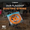 imageDAddario Electric Guitar Strings XL Nickel EXL1163D Medium TopHeavy Bottom Gauge 1152 6String Set Pack of 3Regular Light  1046