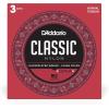 imageDAddario Student Nylon Classical Guitar Strings EJ27N3D Normal Tension 6String Set Pack of 3Normal Tension
