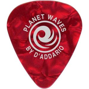 imageDAddario Celluloid Guitar Picks  Guitar Accessories  Guitar Picks for Acoustic Guitar Electric Guitar Bass Guitar  Natural Feel Warm Tone  Green Extra Heavy 125mm Heavy 10packRed