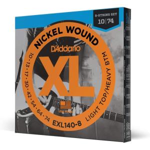 imageDAddario Electric Guitar Strings XL Nickel EXL1163D Medium TopHeavy Bottom Gauge 1152 6String Set Pack of 3Lt TopHvy Bottom  8String  1074
