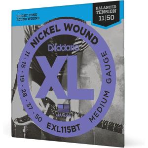 imageDAddario Electric Guitar Strings XL Nickel EXL1163D Medium TopHeavy Bottom Gauge 1152 6String Set Pack of 3Medium  Balanced Tension  1150