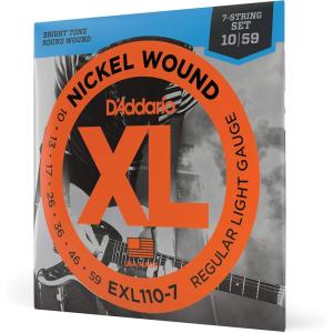imageDAddario Electric Guitar Strings XL Nickel EXL1163D Medium TopHeavy Bottom Gauge 1152 6String Set Pack of 3Regular Light  7String  1059