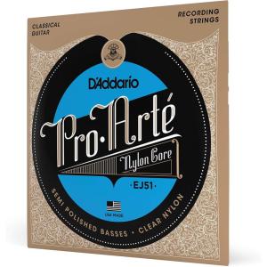 imageDAddario Guitar Strings  ProArte Classical Guitar Strings  EJ52  Nylon Guitar Strings  For Alto Guitars  Nylon Core  Normal TensionHard Tension