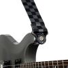 imageDAddario Accessories DAddario Auto Lock Guitar Strap Checkerboard Black ampamp GreyGrey