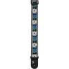 imageDAddario Accessories Guitar Strap  Electric Acoustic ampamp Bass Guitar Strap  Woven Peace Love  Brown and YellowBlack  Blue