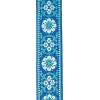 imageDAddario Accessories Guitar Strap  Electric Acoustic ampamp Bass Guitar Strap  Woven Peace Love  Brown and YellowBlue  White