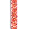 imageDAddario Accessories Guitar Strap  Electric Acoustic ampamp Bass Guitar Strap  Woven Peace Love  Brown and YellowPink  White