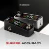 imageDAddario Accessories Guitar Tuner Pedal  Chromatic Tuner for Electric Guitars Bass Guitars and More  Rugged Aluminum Enclosure  Fast and Accurate  True Bypass with Full Color DisplayPedal Tuner