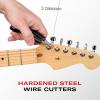 imageDAddario Accessories ProWinder  The Original Guitar String Winder Guitar String Cutter Guitar Bridge Pin Puller  All in One Guitar Tool for Restringing  WhiteBlack