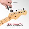 imageDAddario Accessories ProWinder  The Original Guitar String Winder Guitar String Cutter Guitar Bridge Pin Puller  All in One Guitar Tool for Restringing  WhiteWhite
