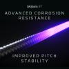 imageDAddario Acoustic Guitar Strings XT Phosphor Bronze Coated XTAPB1152 Custom Light Gauge 1152 6String Set Pack of 1Extra Light  1047