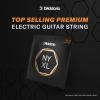 imageDAddario Bass Guitar Strings NYXL Nickel Plated NYXL4095 Super Light Gauge 4095 Long Scale 4String Set Pack of 1Regular Light  45130 5String