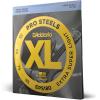 imageDAddario Bass Guitar Strings XL Pro Steels EPS165 Long Scale Regular Light TopMedium Bottom Gauge 45105 4String Set Pack of 1Long Scale