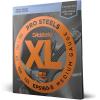 imageDAddario Bass Guitar Strings XL Pro Steels EPS165 Long Scale Regular Light TopMedium Bottom Gauge 45105 4String Set Pack of 1Long Scale
