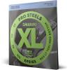 imageDAddario Bass Guitar Strings XL Pro Steels EPS165 Long Scale Regular Light TopMedium Bottom Gauge 45105 4String Set Pack of 1Long Scale