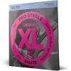imageDAddario Bass Guitar Strings XL Pro Steels EPS165 Long Scale Regular Light TopMedium Bottom Gauge 45105 4String Set Pack of 1Long Scale