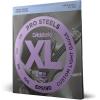 imageDAddario Bass Guitar Strings XL Pro Steels EPS165 Long Scale Regular Light TopMedium Bottom Gauge 45105 4String Set Pack of 1Long Scale