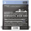 imageDAddario Bass Guitar Strings XL Pro Steels EPS165 Long Scale Regular Light TopMedium Bottom Gauge 45105 4String Set Pack of 1Short Scale