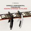 imageDAddario Capo  NS Artist 6 String Classical Acoustic Guitars Single Hand Use Integrated Pick Holder Black