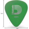 imageDAddario Duralin Guitar Picks  Guitar Accessories  Guitar Picks for Acoustic Guitar Electric Guitar Bass Guitar  Great Strength Grip Durability  Green Medium 085mm 25Pack085mmMedium
