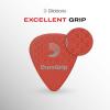 imageDAddario Duralin Guitar Picks  Guitar Accessories  Guitar Picks for Acoustic Guitar Electric Guitar Bass Guitar  Great Strength Grip Durability  Green Medium 085mm 25Pack070mmLightMedium