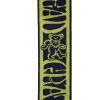 imageDAddario Grateful Dead Woven Guitar Strap Dancing Bears YellowNavy 50GD02YellowNavy