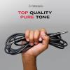 imageDAddario Guitar Cable  14 Inch Male to 14 Inch Male  Classic Series  10 Feet305 Meters  Straight  1 PackStraight End