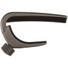 imageDAddario Guitar Capo for Acoustic and Electric Guitar  NS Capo Lite  Adjustable Tension  Guitar Accessories  Works for 6 String and 12 String Guitars  Lite  BlackMetallic Grey