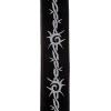 imageDAddario Guitar Strap Camouflage Leather Adjustable from 35 to 595 One Size 50G04Barbed Wire