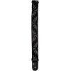 imageDAddario Guitar Strap Camouflage Leather Adjustable from 35 to 595 One Size 50G04BlackGray Tattoo