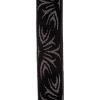 imageDAddario Guitar Strap Camouflage Leather Adjustable from 35 to 595 One Size 50G04BlackGray Tattoo