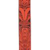 imageDAddario Guitar Strap Camouflage Leather Adjustable from 35 to 595 One Size 50G04Tiki Mask  Red