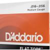 imageDAddario Guitar Strings  Acoustic Guitar Strings  Flat Tops Phosphor Bronze  For 6 String Guitar  Warm SemiBright Tone  EFT13  Resophonic Guitar 1656
