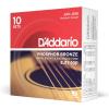imageDAddario Guitar Strings  Phosphor Bronze Acoustic Guitar Strings  EJ163D  Rich Full Tonal Spectrum  For 6 String Guitars  1253 Light 3Pack10Pack