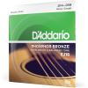 imageDAddario Guitar Strings  Phosphor Bronze Acoustic Guitar Strings  EJ163D  Rich Full Tonal Spectrum  For 6 String Guitars  1253 Light 3Pack1Pack