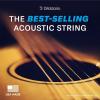 imageDAddario Guitar Strings  Phosphor Bronze Acoustic Guitar Strings  EJ163D  Rich Full Tonal Spectrum  For 6 String Guitars  1253 Light 3Pack3Pack