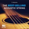 imageDAddario Guitar Strings  Phosphor Bronze Acoustic Guitar Strings  EJ163D  Rich Full Tonal Spectrum  For 6 String Guitars  1253 Light 3Pack5Pack