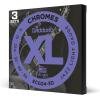 imageDAddario Guitar Strings  XL Chromes Electric Guitar Strings  Flat Wound  Polished for UltraSmooth Feel and Warm Mellow Tone  ECG24  Jazz Light 1150 1Pack3Pack