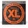 imageDAddario Guitar Strings  XL Half Rounds Electric Guitar Strings  SemiFlat Wound  Bright Tone Smooth Feel Reduced Finger Noise  EHR320  Super Light 942Regular Light  1046