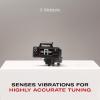 imageDAddario Guitar Tuner  NS Micro Soundhole Tuner  Fits in Guitar Sound Hole  For Acoustic Guitars Ukuleles  Non Marring Sound Hole Clip  Quick ampamp Accurate Tuning