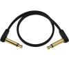 imageDAddario Instrument Cable 14quot FlatOffset 6 in PWFPRR206OSFlat  Right Angle